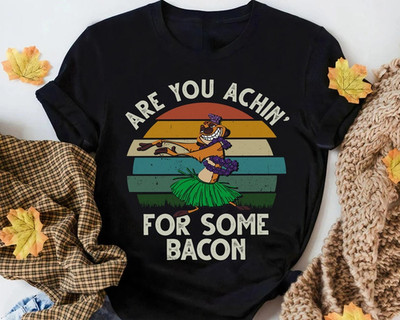 Disney The Lion King Funny Timon Achin' For Some Bacon T-Shirt