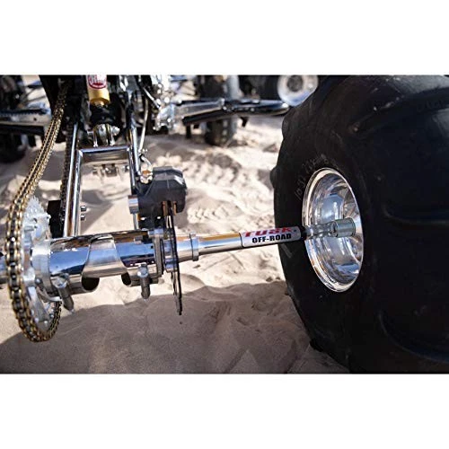 Tusk Adjustable Width Racing Axle Compatible with Yamaha YFZ 450 Foto 3 de 3