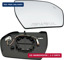 Passenger Side Mirror Glass with Heated Blind Spot Detection, Compatible with 20