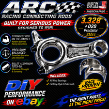 ARC Billet Alum Rod 3.328" .020 Predator 212cc USA Made