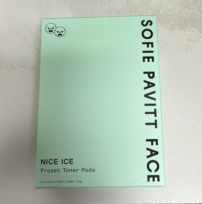 Sofie Pavitt Face Nice Ice Toner Pods 12 x 5.30ml Niacinamide Fragrance Free