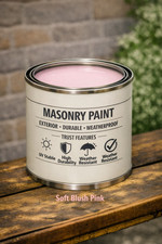 Exterior Masonry Paint 0.5L 1L Waterproof Brick Render Durable Wall 17 Colours