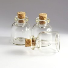 Tiny Borosilicate Wholesale Bottles with Cork 4ml 22x28mm 50-200 pieces Vial