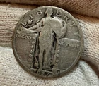 2 - 1927-S Standing Liberty Quarters - RARE KEY DATE - Sm. Scratches - AS IS