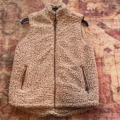 Thread & Supply Beige Sherpa Vest