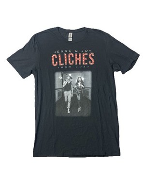 Jesse and Joy Concert 2022 Cliches Tour Jesse & Joy Black Adult M