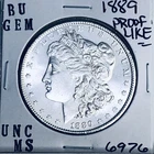 1889 BU GEM MORGAN SILVER DOLLAR UNC MS+++ U.S. MINT RARE COIN 6976