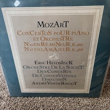 Rare HMV France ERIC HEIDSIECK/MOZART 'Concertos nos 20 &  23' NM Play Tested
