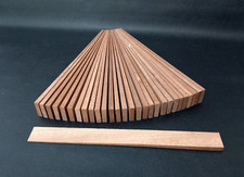 HARDWOOD  WEDGES ~ SHIMS ~ PACKERS 12 @ 200mm x 20mm WITH A 5mm TO 0.5mm TAPER