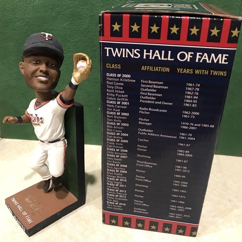 Torii Hunter Hall Of Fame Minnesota Twins 2016 SGA Bobblehead Figurine Statue - Picture 3 of 12