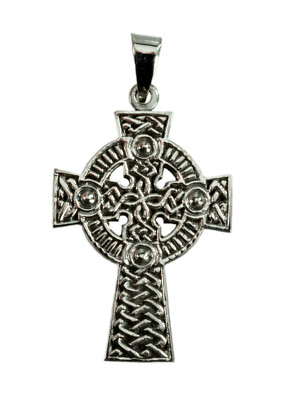 Zysta - Collana da uomo e da donna, in acciaio inox, con ciondolo a forma di croce celtica, collana con ciondolo a forma di croce Malta, colore: Cavalieri templari, cod. BWDE20190411
