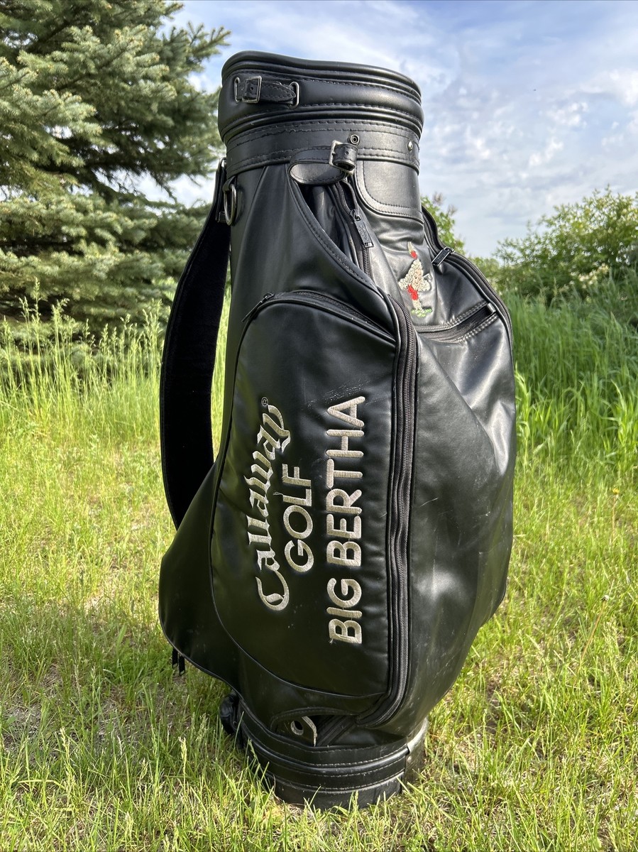 Callaway Golf Big Bertha Sir Isaac Newton Cart Bag 10 1/2” Faux