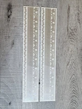 Mrs Grossmans Paper Whispers Patterned Hearts Silver Border Stickers Retired #40