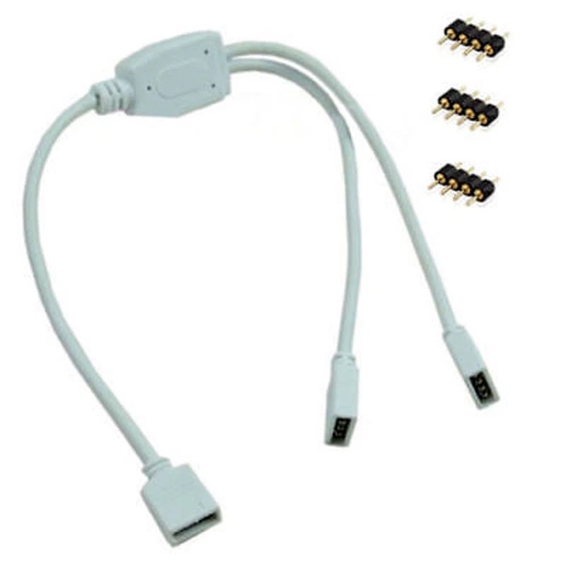 1 to 2/3/4 Splitter 4PIN Female Connector Wire for 3528 5050 RGB LED Strip Light - Image 4 of 4