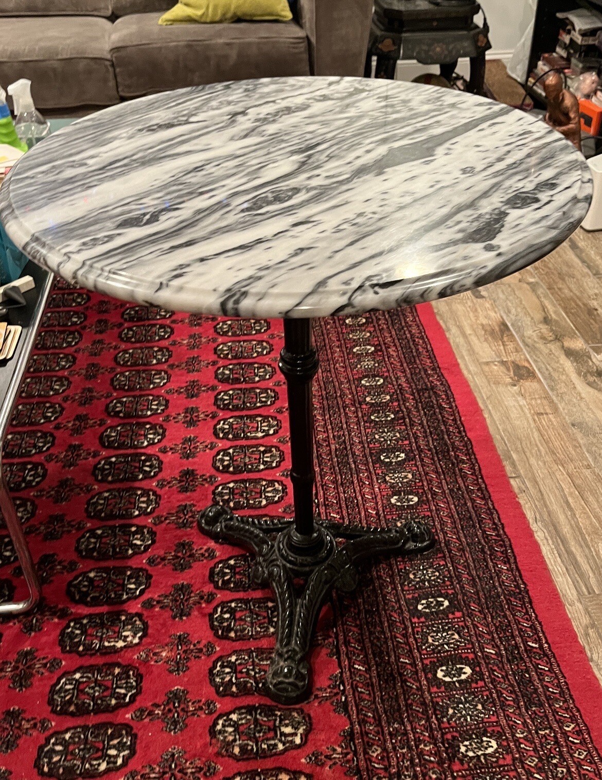 Pier One Marble Bistro Table eBay