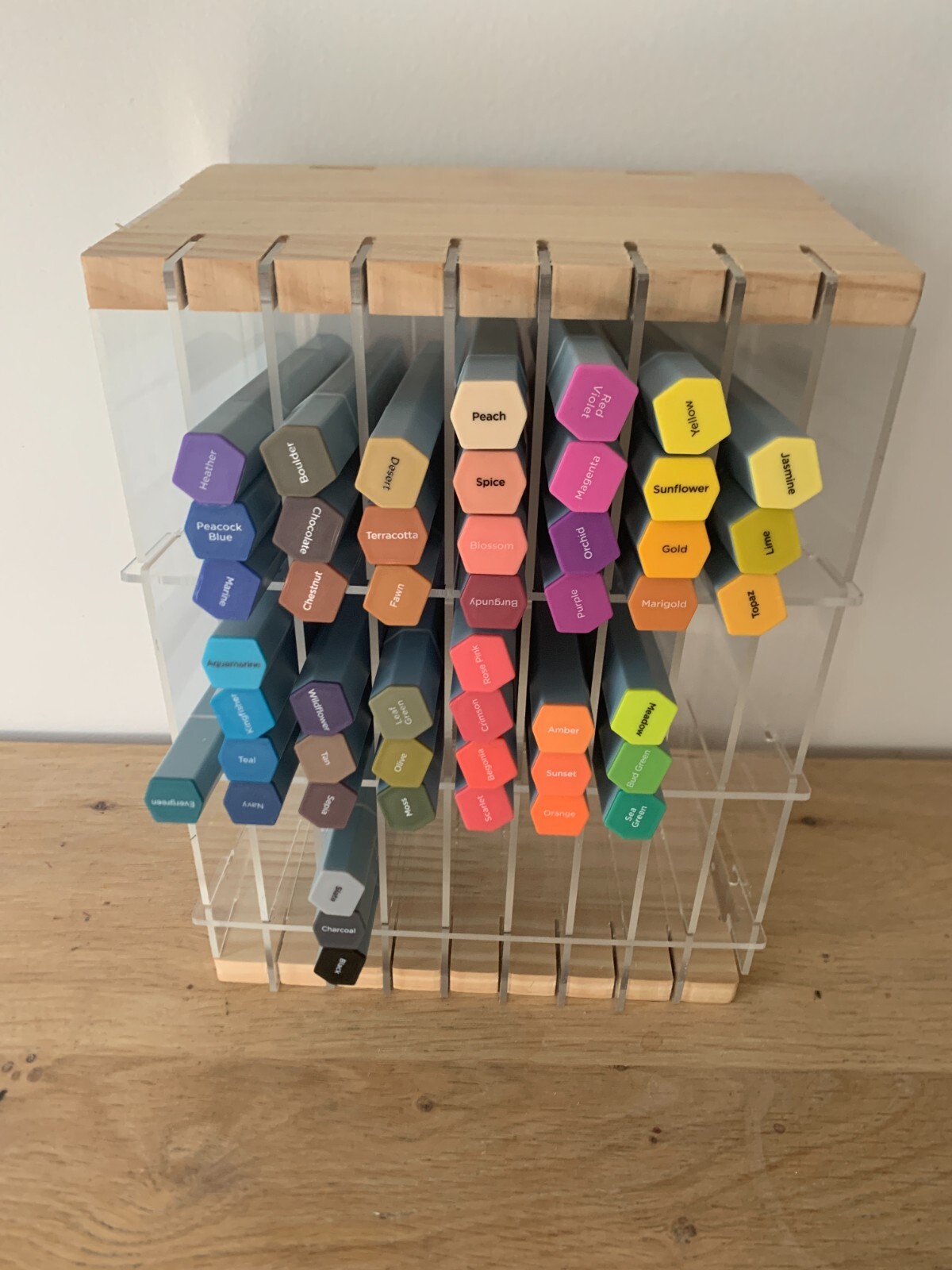 watercolor Marker art supplies set of 48 colors and the Acrylic marker stand