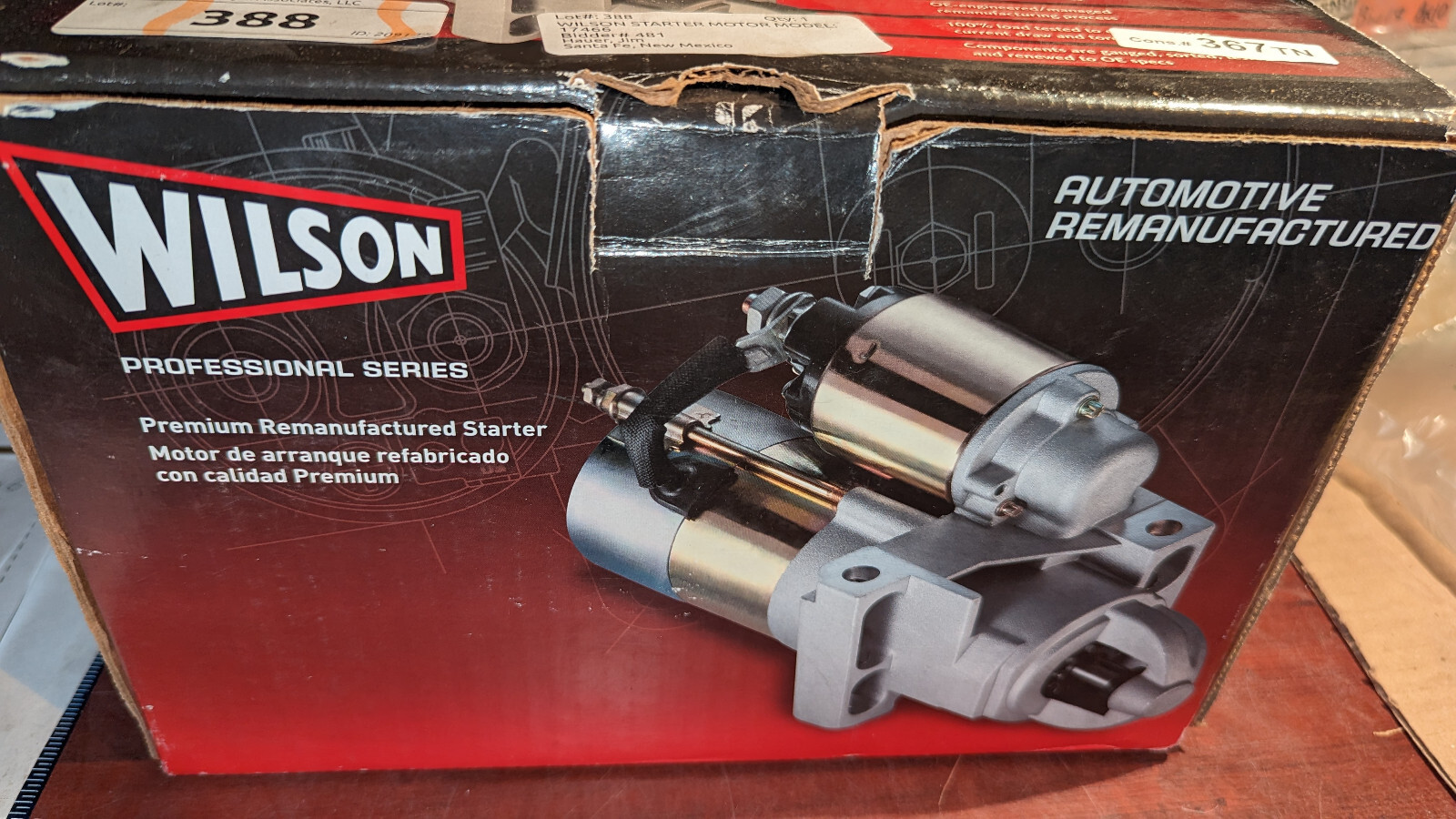 Wilson Starter For Cadillac Escalade ESV EXT 20062008 12588052