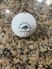 LOGO GOLF BALL-ORIGINAL THE TRADITION COURSE AT CYPRESSWOOD-TX-OLDER LOGO