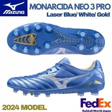 MIZUNO Soccer Cleats MONARCIDA NEO 3 PRO P1GA242227 Laser Blue/White 2024 NEW 