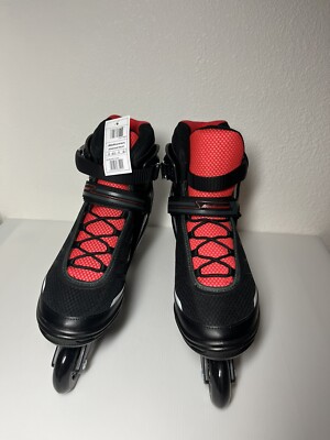 NEW Bladerunner by Rollerblade Advantage Pro XT Men's Fitness Sz 12 Black/Red