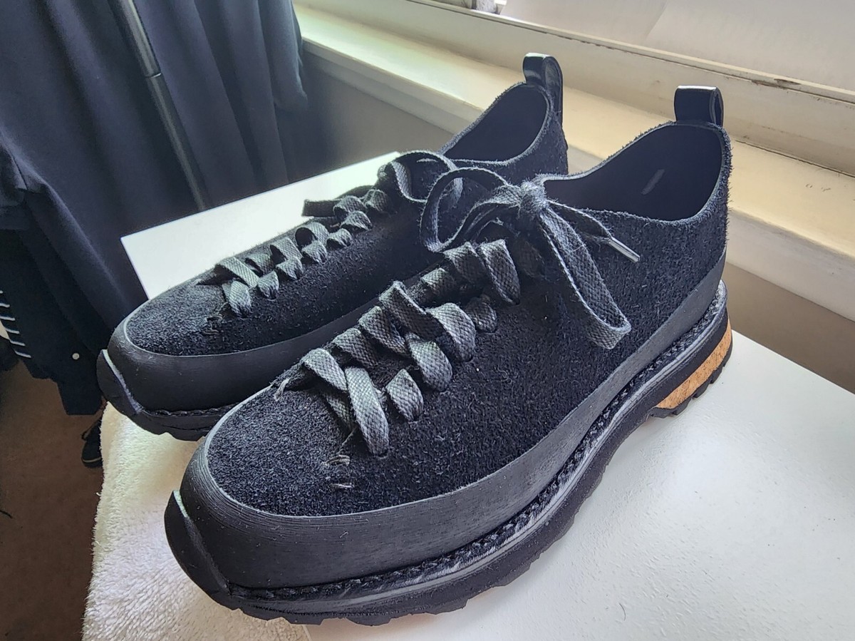 FEIT Lugged Running Shoes Black Mens 41 / 8 Pristine FEIT Lugged Running Shoes Black Mens 41 / 8 Pristine