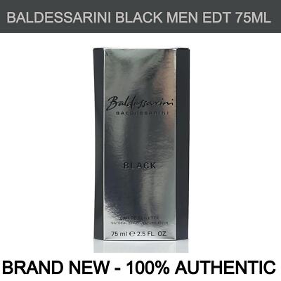 Baldessarini Black Eau de Toilette for Men Spray 2.5oz/75ml, Brand New!