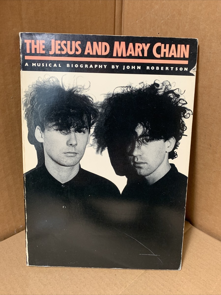Vtg 1988 Omnibus Press UK THE JESUS AND MARY CHAIN Biography Book