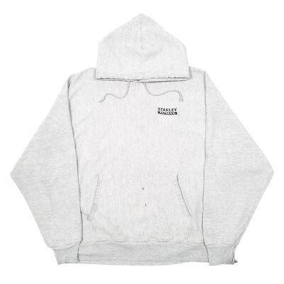 CHAMPION Hoodie Vintage 2000s Reverse Weave Stanley Fatmax Jumper Sweatshirt XL