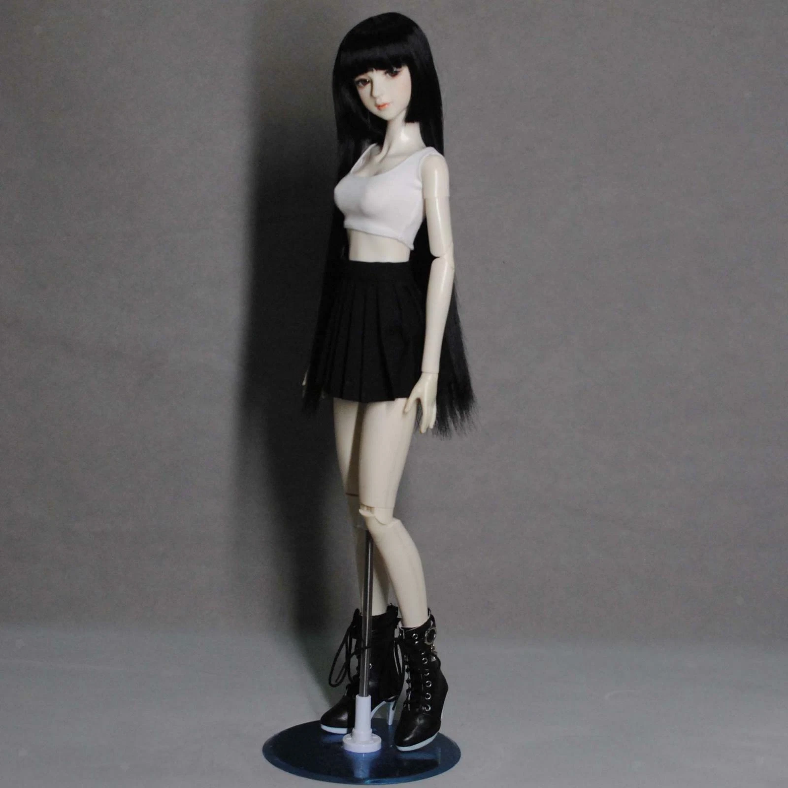 VETEMENTS 2x Vêtements De Poupées Jupe Plissée 1 3 BJD Dress Up Accessoires Faits à La