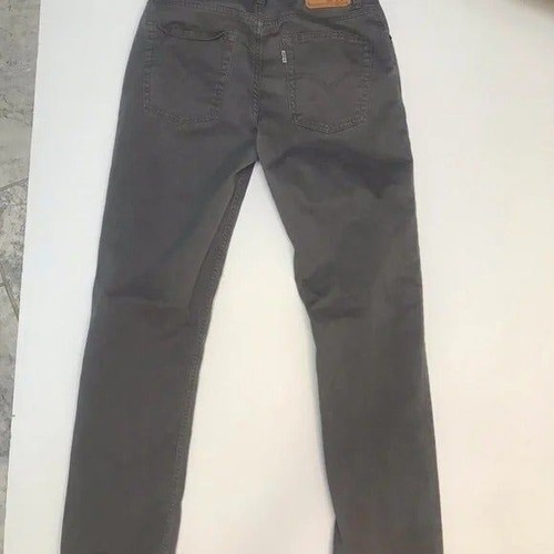 LEVI'S 511 SLIM Gray Jeans size 18 Regular 29 Waist - Picture 3 of 8