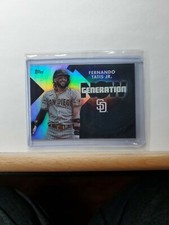 2022 TOPPS Series 1 Baseball Fernando Tatis Jr Generation Now RAINBOW Foil #GN-2