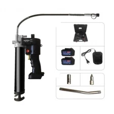 21V Portable Electric Grease Gun 10000PSI Oil-Filling Tool with Lock Button