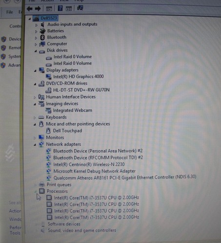 Dell Inspiron 15Z 5523 Core i7 Touch HDD 532 Go, Ram 8 Go, Win 10 & LOGICIELS - Photo 8/12