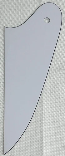 White 3-Ply For Gibson Firebird Style No Screw Holes Style Guitar Pickguard