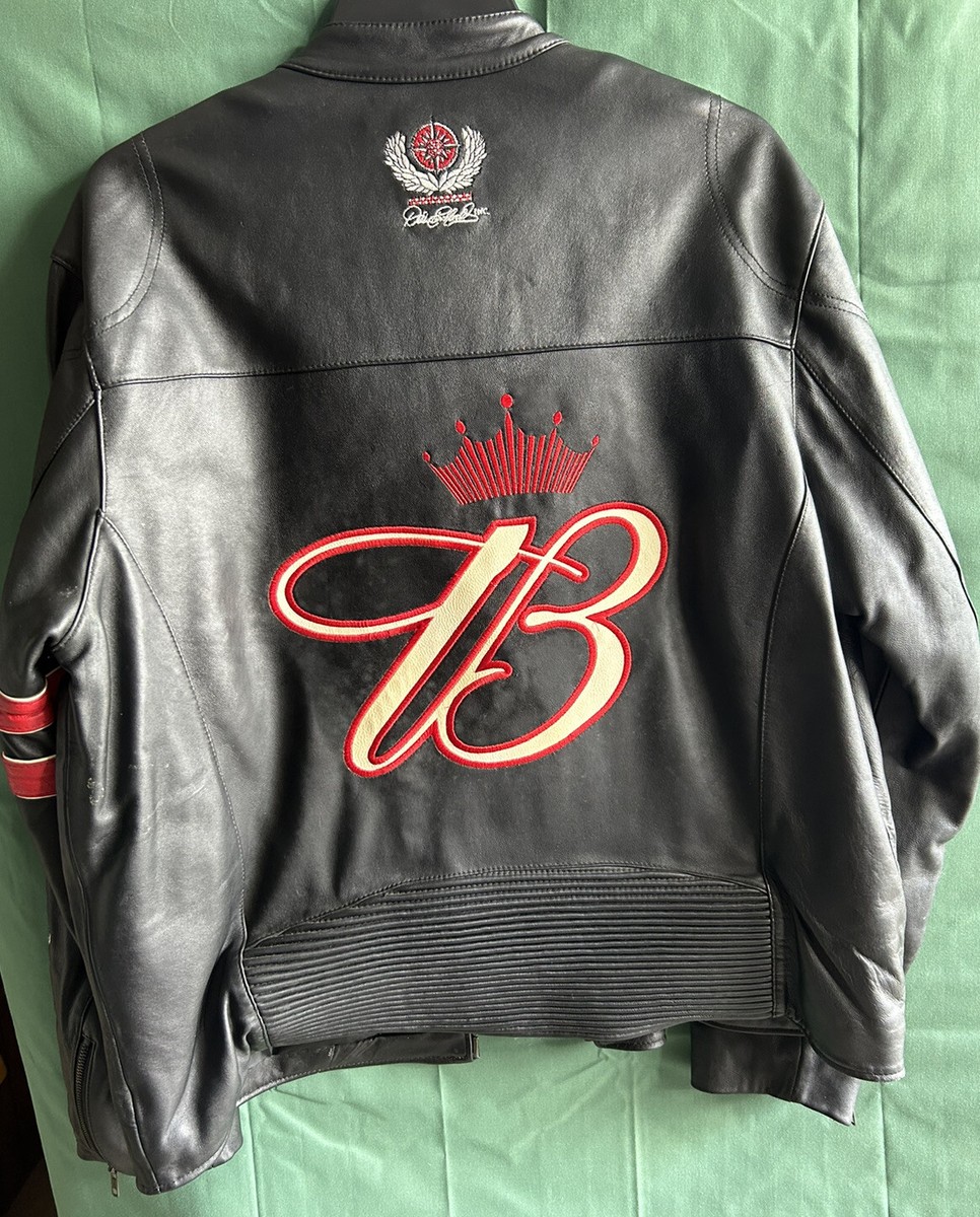 Vintage Dale Earnhardt Jr #8 Chase Wilsons Leather Budweiser NASCAR XL  Jacket
