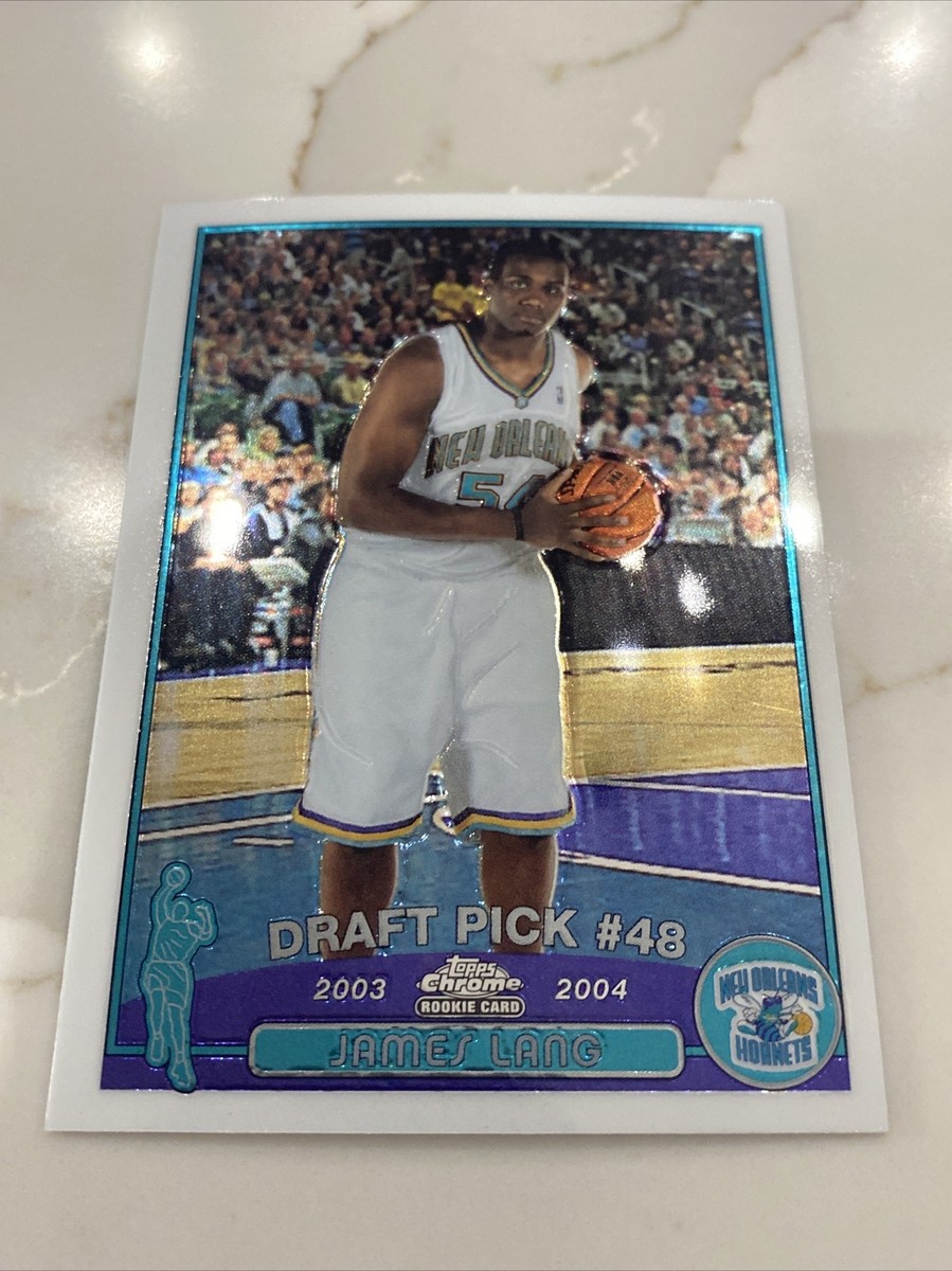 希少ホームランカード 2003-04 Topps Chrome New Orleans Hornets Basketball Card #159
