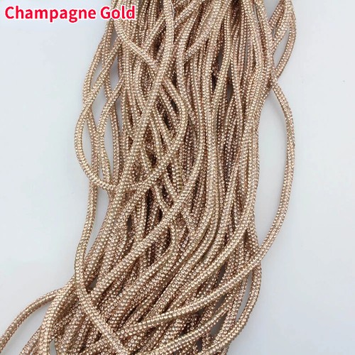 1 Yard Glitter Rhinestone Rope Cord Trim String DIY Decor Material Sewing Craft - Picture 7 of 9