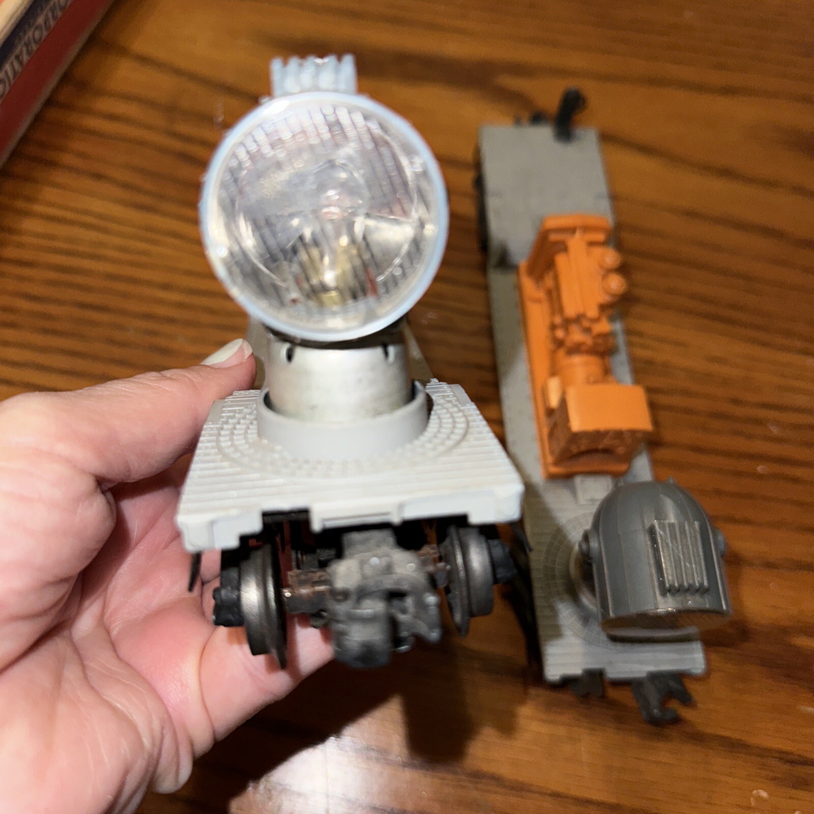 Searchlight Car Lionel Searchlight Car With Orange Generator 3520 And 3620 lot 15 | eBay