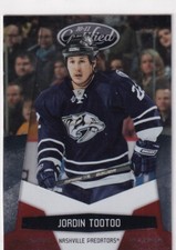 2010-11 PANINI CERTIFIED JORDIN TOOTOO PLATINUM RED /999 (A)