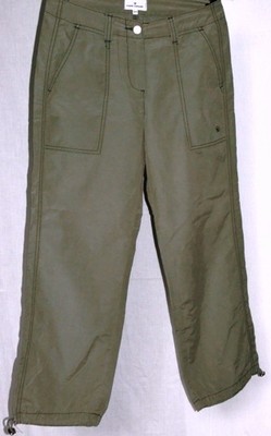 TOM TAILOR MAGGIE OUTDOOR FREIZEIT HOSE TRAVEL ADVENTURE SHORTS Gr.S34 GRÜNGRAU
