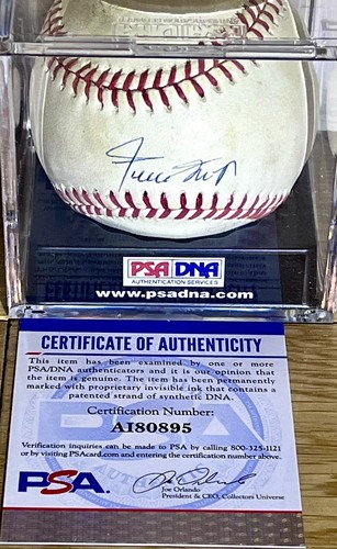 Autógrafo Willie Mays ONL de béisbol firmado por la corte automático PSA/DNA de los Gigantes de San Francisco - Imagen 4 de 9