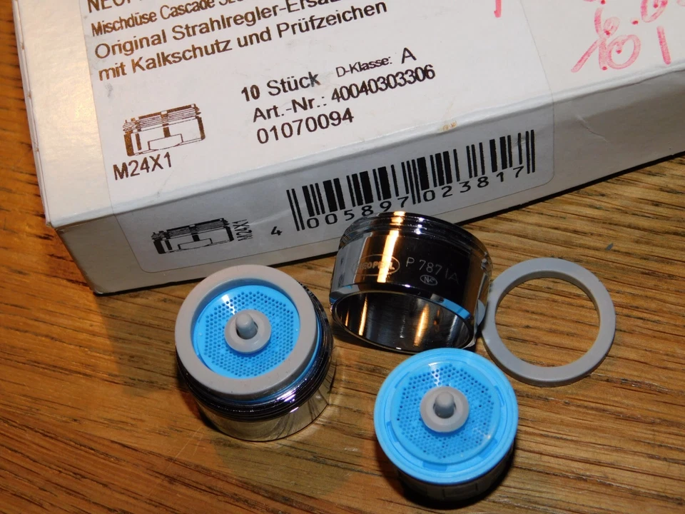 LOT 2 NEOPERL cascade SLC AC M24 Mousseur économiseur ROBINET mitigeur CHROME - Photo 4/4