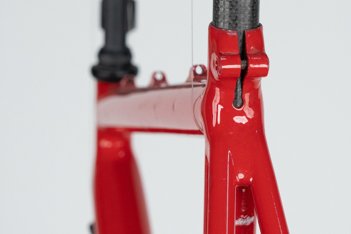 CANNONDALE RED ALUMINIUM ALLOY FRAME VINTAGE ROAD RACING BIKE