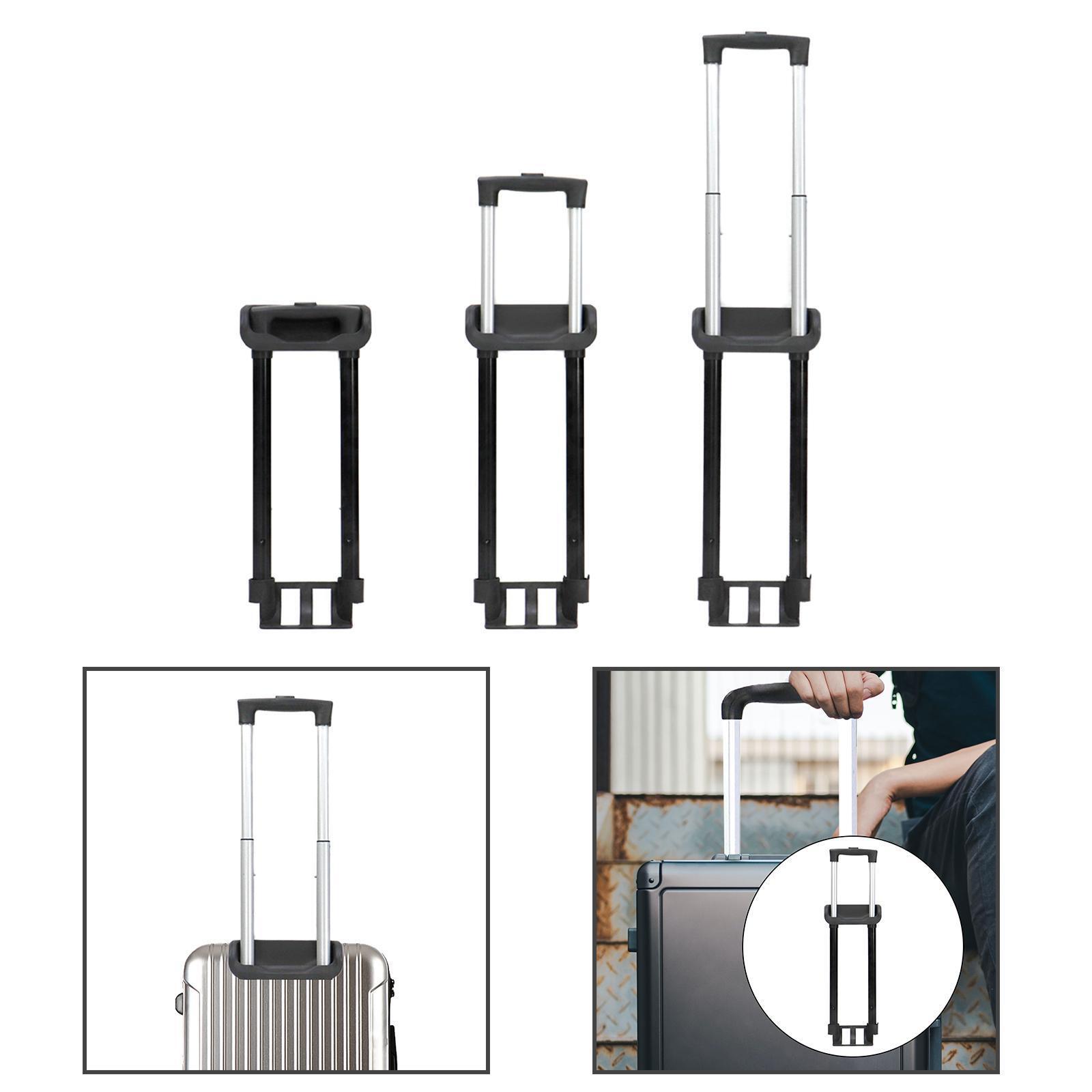 Suitcase Telescopic Handle Outdoor Trip Wheeled Cart Travel Luggage Pull Rod-image