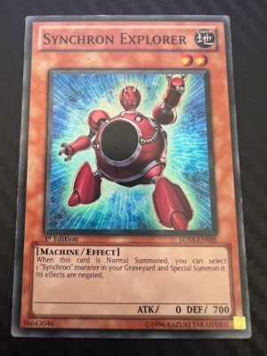Yugioh Synchron Explorer 5DS3-EN005 Super Rare 1st Edition LP