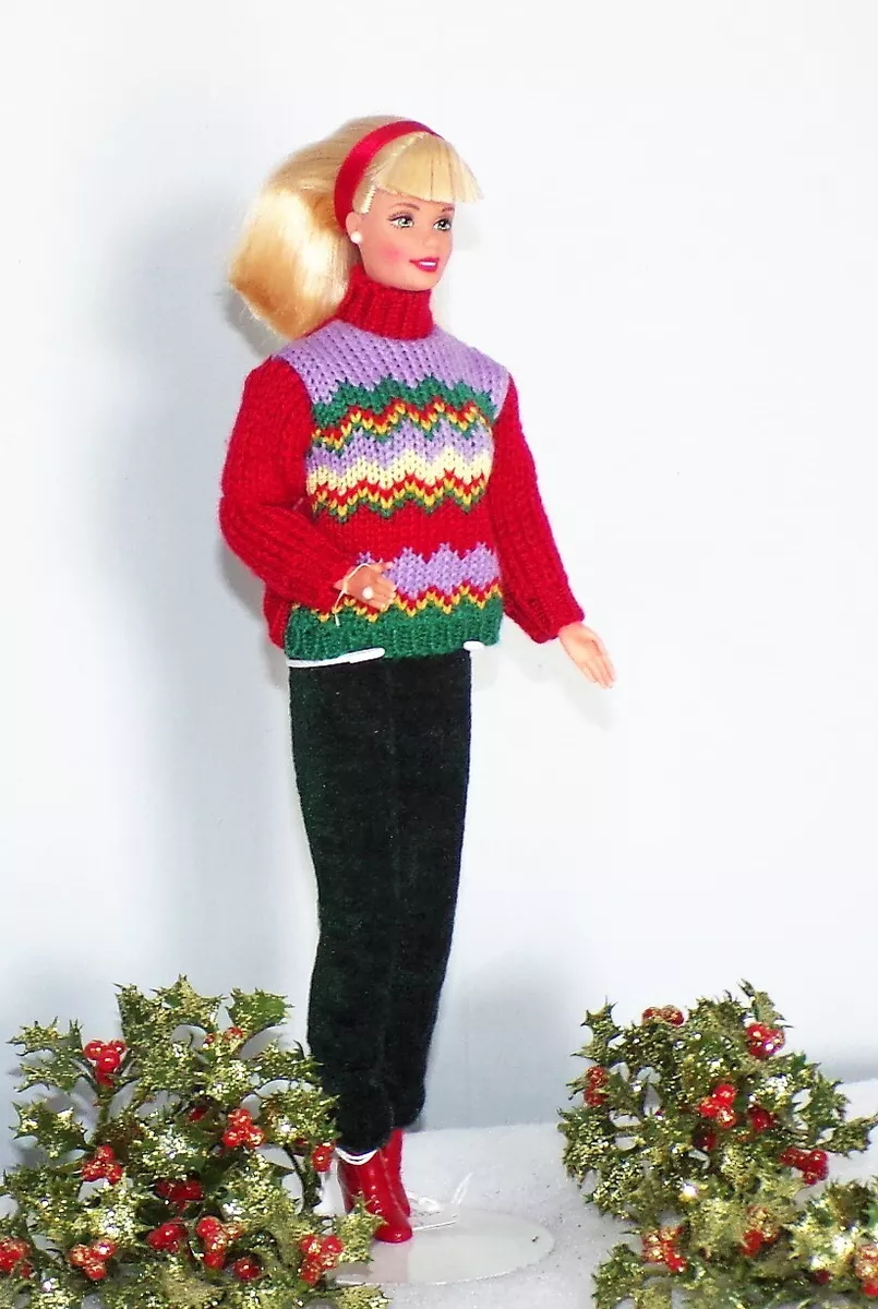 Tree trimming barbie 1998 hot sale
