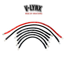 HD Golf Cart Battery Cable 7 pc Set Club Car 48 Volt Wire Kit Vlynx Made in USA