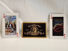 Single Swap Playing Cards Card Vintage MGM Metro Goldwyn Mayer Lion Movies Films