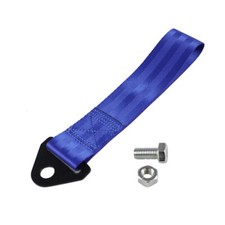 Sports High Strength Racing Tow Strap Set For Front Rear Bumper Towing Hook