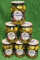 (12,26€/Kg) 6X Spreewaldhof Dillschnitten Original SpreewäLder GewüRzgurken 670G